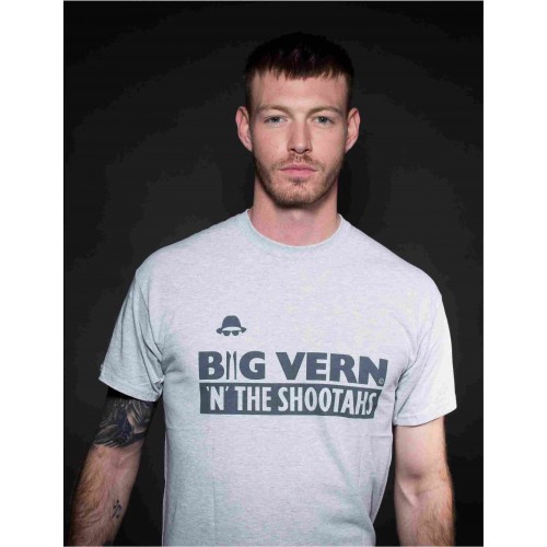 Big Vern n the Shootahs ash grey unisex tee